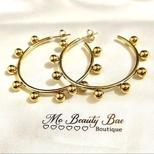 Gold Hoop Earrings